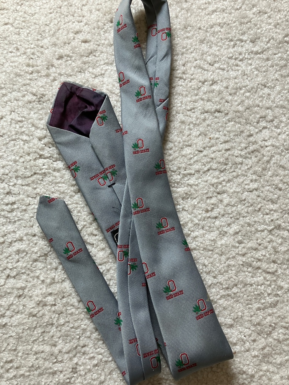 Vintage Ohio State necktie